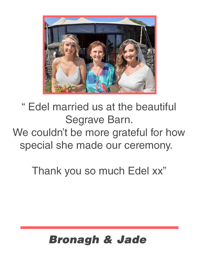 civil wedding ceremony dundalk co. louth by edel o'connell